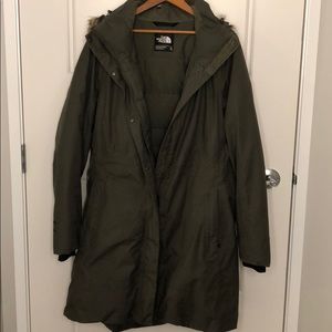 North Face Arctic II Waterproof Down Parka